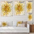 thumbnail image 4 of Designart Glam Jaune Explosion Blocs Art mural sur toile, 4 of 4