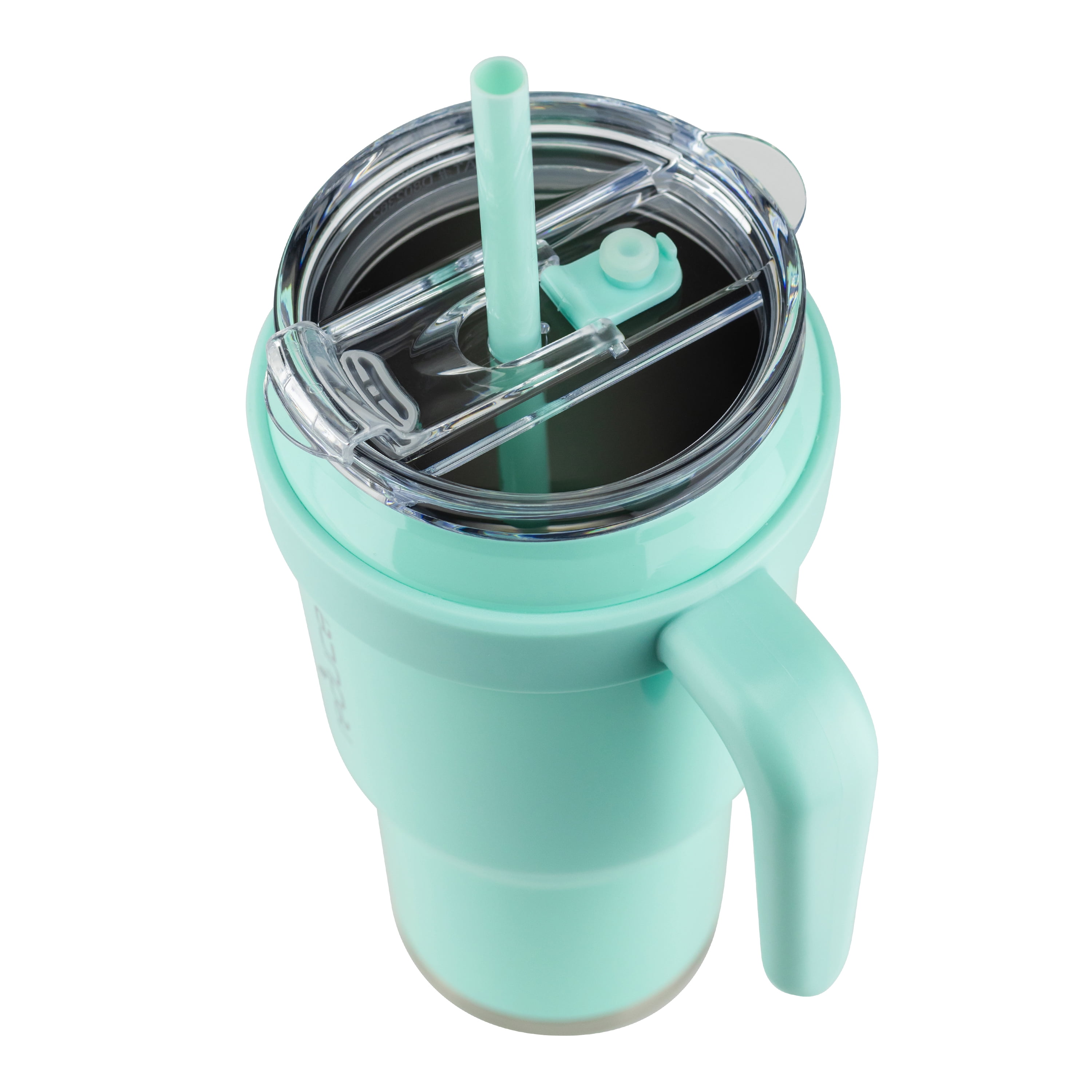 REDUCE brand Cold1 Tumblers/Mugs and other 14-18oz mouth  Replacement Lid (3.0 inch diameter) and Straw (8 inch) set, Clear, BPA  Free, Dishwasher safe, Durable, Reusable, Spill Proof Lid, Small: Tumblers