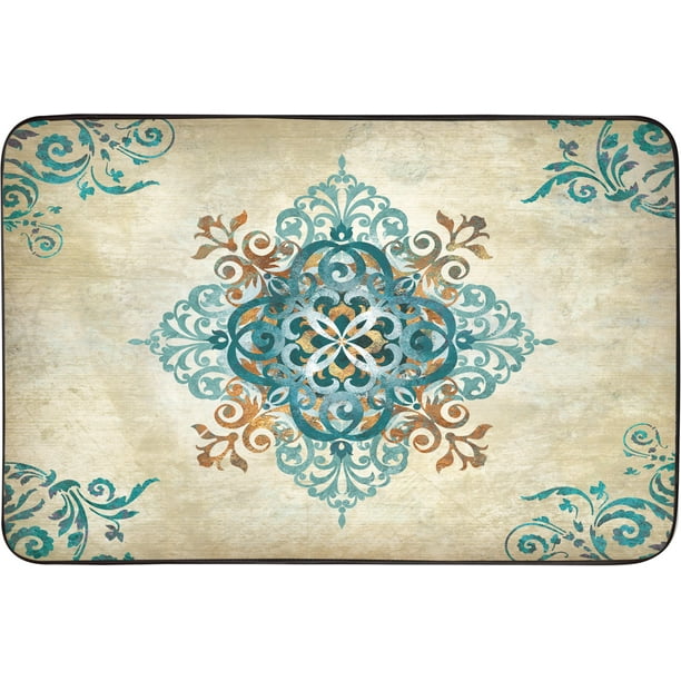 Oversized Chef Series 24"x36" Antifatigue Kitchen Mats (Blue) Walmart