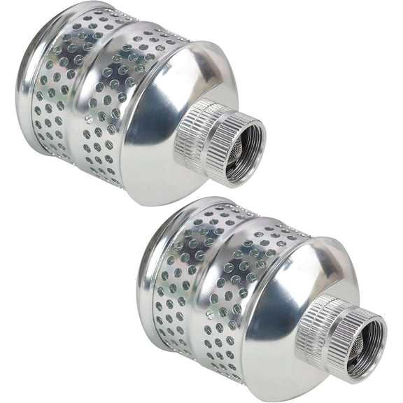 2 Pack Bubbler Sprinkler Heads, Aluminum Diffuser Flood Nozzle for Delicate Watering, Gentle Garden Metal Watering Soaker Sprinkler for Plants Garden Lawn Yard