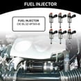 thumbnail image 2 of Inyector de combustible No.BL3Z-9F593-B Boquilla de inyección de combustible para Ford F-150 3.5T 2011-2016 Negro 6 Pcs, 2 of 6