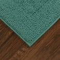 thumbnail image 4 of Mainstays Dylan Solid Diamond Traditional Teal Runner Rug, 1'9" x 5', 4 of 8