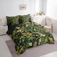 thumbnail image 3 of Manfei Female Men Floral Tree Leaves Twin Bedding Sets 7-Piece,Vintage Aesthetics Bedding Comforter Set Microfiber,Botanical Plants Breathable Sheet Sets,Ultra Soft Home Decor,Reversible, 3 of 8