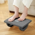 LYTiang Comfortable Foot Stool Ergonomic Footrest With Foot Massage ...