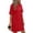 Red, variant on Wovilon Women's Dresses, Casual Summer T Shirt Dresses for Women, Crew Neck Short Sleeve Loose Fit Tunic Dress with Pockets, Lightweight Breathable Vacation Travel Everyday Wear