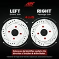 thumbnail image 6 of APF Front Rotors for Nissan Versa Note 2014-2019, 6 of 6