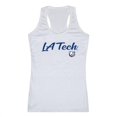 thumbnail image 1 of W Republic 557-419-WHT-04 Débardeur Script Louisiana Tech University pour Femmes, Blanc - Extra Grand, 1 of 1