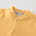 thumbnail image 6 of CAUYDY Preemie Girl Coming Home Outfits Baby Clothing Fall Winter Newborn Long Sleeve Sleepers Infant Girls Cute Romper Bodysuit 0 3 6 9 12 18 24 Months Sizes 9-11 Months,Yellow, 6 of 8