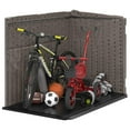 thumbnail image 5 of Suncast Horizontal Storage Shed, Stoney/Black, 5 of 7