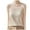 Beige, variant on Posijego Women's Basic Tank Tops Crew Neck Sleeveless Shirts Bottom Undershirts Soft Lightweight Tank Tees