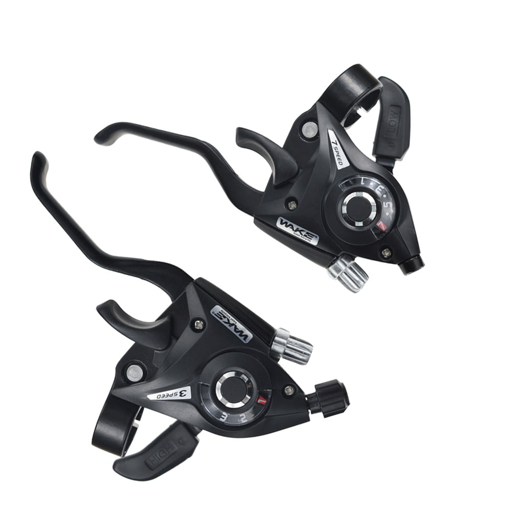 Details about   MTB XC Road Bike Bicycle Shifter Shift Brake Lever Levers Set 3x7 3x8 Speeds 