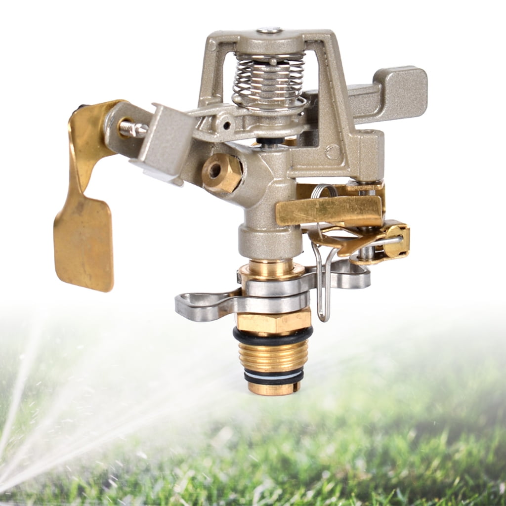 Metal Lawns Sprinkler Garden Water Sprinklers Lawns Irrigation Systems for Large Area Watering Outdoor Garden Yard Lawns
