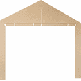 thumbnail image 4 of 10x20 Canopy Tarp Carport Front Panel – Heavy-Duty Replacement Cover with Zipper, 4 of 4