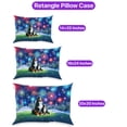 thumbnail image 3 of Happy New Year Bernese Mountain Dog Family Cheer Winter Midnight Firework Pillowcase Double Sided Berner Lover Gifts Pillow Case Covers - 02025, 3 of 3