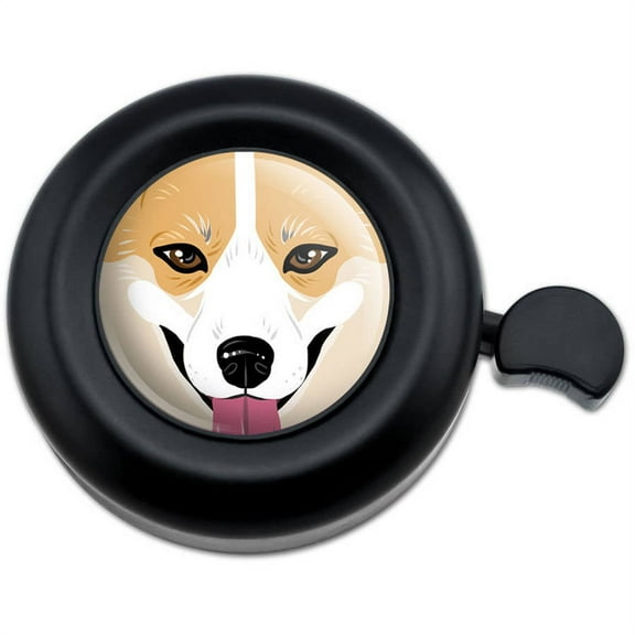 Pembroke Welsh Corgi Face Pet Dog Bicycle Handlebar Bike Bell