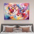 thumbnail image 4 of Abstract Art Modern Decorative Painting Framed Canvas Poster Bedroom Decor Sports Landscape Office Room Decor Gift,Frame-style,24x36inch(60x90cm), 4 of 8