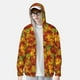 thumbnail image 2 of Balery Vintage maple leaf autumn Sudadera ligera de manga larga con capucha y protección solar UPF 50+ para hombre y mujer, ideal para pesca y running-XX-Large, 2 of 7