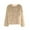 Khaki, variant on Deal for Days Holiday Decor Ofreoo Women's Solid Color Short Top Jacket Winter Coats for Women