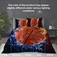 thumbnail image 4 of BlessLiving Basketball Duvet Cover Set Twin, 3 Piece Basketball Bedding for Boys Sports Kids Bed Sets, 4 of 7