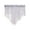 White, variant on Beige Sheer Valances With Tassels Lace Window Curtain Swags For Kitchen Living Room Polyester Material 140X60Cm 110G Beige Color Decorative Window Treatment