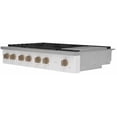 thumbnail image 6 of 48 Inch Commercial-Style Gas Rangetop with 6 Sealed Burners, Continuous Grates, 6 of 8
