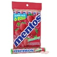 thumbnail image 2 of Mentos Chewy Mint Candy Roll, Strawberry, Nut Free, Regular Size, 1.32 oz, 6 Count, 2 of 6