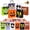 Multicolor, variant on Joyfy 72 Packs Halloween Treat Bags with Sticker, Trick or Treat Bags Goodie Bags for Kids, 6 Designs Party Supplies Classroom Exchange Gifts