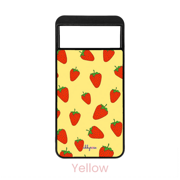 abbyrose Strawberry Fields Pixel Phone Case for Pixel 8