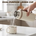 thumbnail image 7 of Insulated Stainless Steel Water Bottle, 2-in-1 Vacuum Bottle with Cup, Leakproof Travel Thermos, Double Wall Metal Flask, Large Capacity Coffee Jug, Portable Thermal Mug for Travel Office Outdoor, 7 of 7