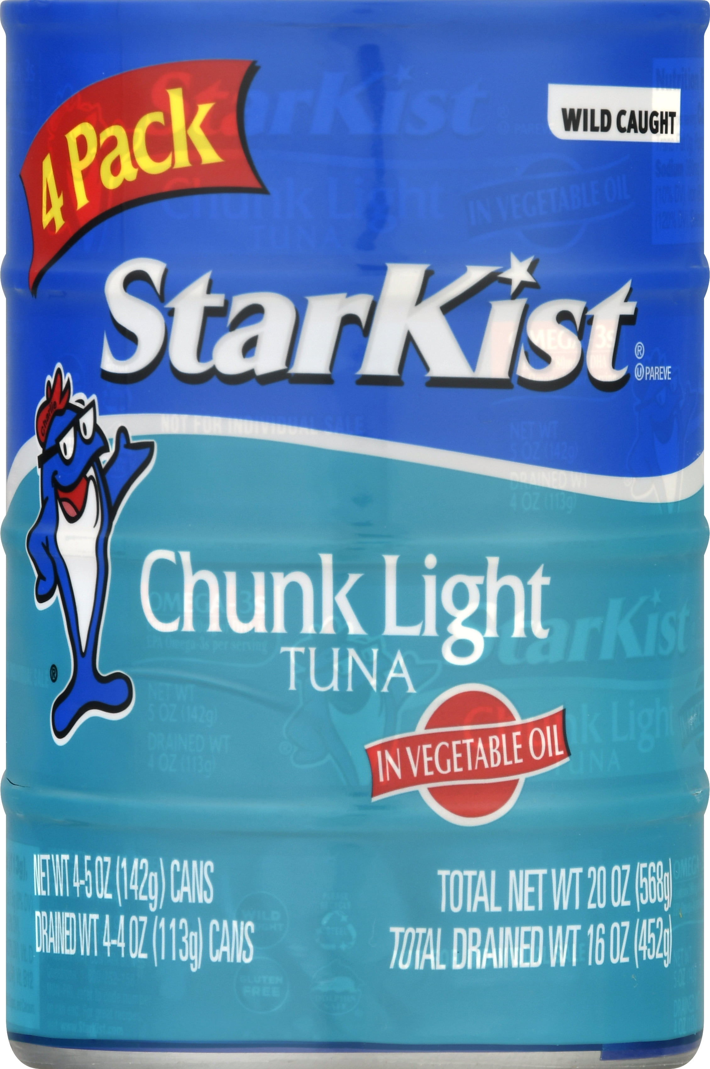 StarKist® Chunk Light Tuna in Oil 5 oz Can (4Pack)