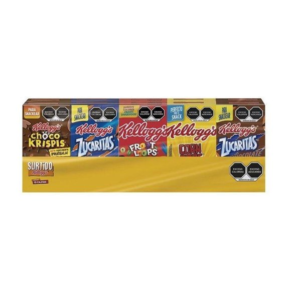 Cereal Kellogg's Surtido Variedad de Sabores 306 g