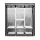 thumbnail image 1 of Closet Armario Plegable De Tela 3 Puertas Portátil Color Gris, 1 of 4