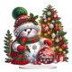 thumbnail image 2 of Kit Adornos Escritorio Con Muñeco Nieve Navideño Mesa (muñeco D), 2 of 6