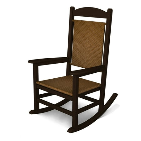 POLYWOOD® Presidential Recycled Plastic Woven Rocker