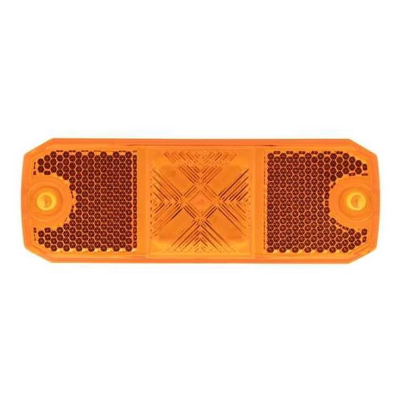 Maxxima Clearance Marker Amber Reflector M17100Y-DV