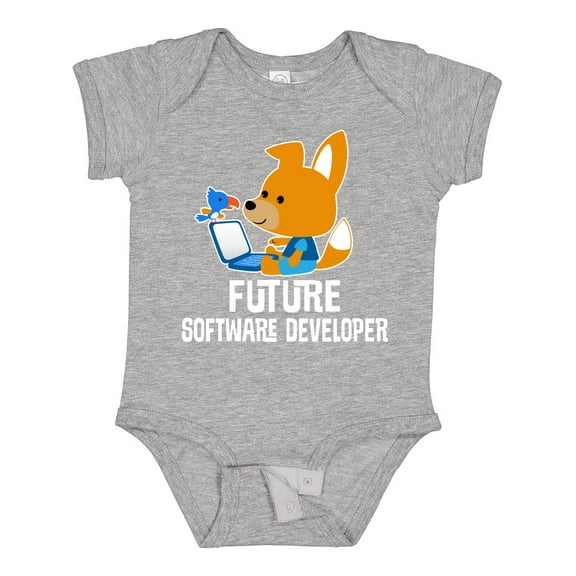 Inktastic Future Software Developer Boys Baby Bodysuit