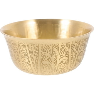 Cuyahoga Copper – Medium 6 inch Pure Copper Bowl - Flat Bottom Bowl perfect  for the Kitchen, Dinnerware & Decorative uses. Packaged in Attractive Gift