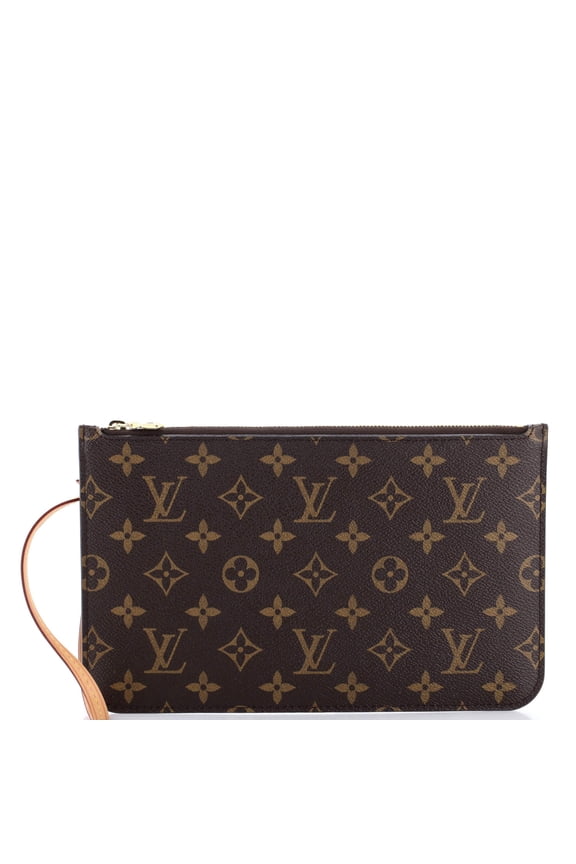 Pre-Owned Neverfull Pochette Monogram Canvas Large By Rebag