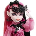 thumbnail image 5 of Monster High Draculaura Fashion Doll with Pink & Black Hair, Accessories & Pet Bat, 5 of 7