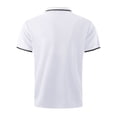 thumbnail image 4 of HCNTES Men's Golf Polo Shirts Short Sleeve Moisture Wicking Golf Shirts for Men,L White, 4 of 5