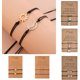 thumbnail image 3 of 2 unids/set de pulseras con dijes de corazón, sol y Luna para mujeres y hombres, pulseras ajustables de cuerda trenzada hechas a mano, regalo de joyería de amistad para parejas, 3 of 5