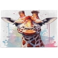 thumbnail image 6 of FREEAMG Giraffe Painting Jigsaw Puzzles 500 Piece for Adults Large Puzzle Game Challenging Family Puzzle Game for Adults Teens 20.5" x 14.9", 6 of 7