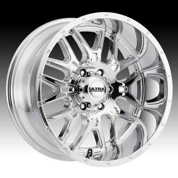 Ultra 203C Hunter 20x10 6x139.7 -25et Chrome Plated Wheel