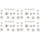thumbnail image 1 of 60Piezas Juego de Te de Porcelana Mercancia En Miniatura de Casa de Munecas Platos Tazas Platos China, 1 of 5