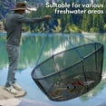 thumbnail image 5 of QualyQualy Foldable Fishing Net,Landing Fishing Pier Nets,Drop Net for Pulling Up Fish with Rope,Portable Bridge Fishing Net for Minnows,Crawfish, Shrimp, 5 of 8