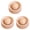 Light Yellow*3, variant on Wooden Dumpling Wrapper,Dumpling Maker with Rolling Ball,Thickened Wood,Saving Time & Effort,for Restaurants & Family Kitchens (2PCS)