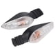 thumbnail image 2 of 12V Motorcycle Turn Signal Light Orange Red Light High Brightness Blinker Indicator Lamp Replacement for DUCATI Monster Streetfighter Transparent, 2 of 5