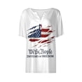 thumbnail image 4 of 250th Anniversary USA Shirt Casual 250 Years Of Freedom T Shirt Short Sleeve Tshirts Patriotic Shirts Tops, 4 of 6