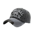 thumbnail image 3 of Gorra de béisbol para hombre y mujer, gorra de camionero de moda para primavera y verano Negro EL, 3 of 9