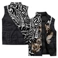 thumbnail image 3 of Chaleco aislante con flores para hombre, chaquetas de invierno frescas para hombre, abrigo cálido duradero con rosas y plantas, ropa barata para hombre, chaquetas de plumas para hombre 2024, 3 of 5